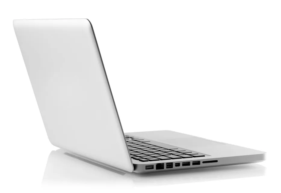 Laptop computer with a thin LCD screen